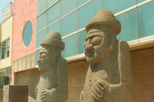 Figuras piedra isla Jeju