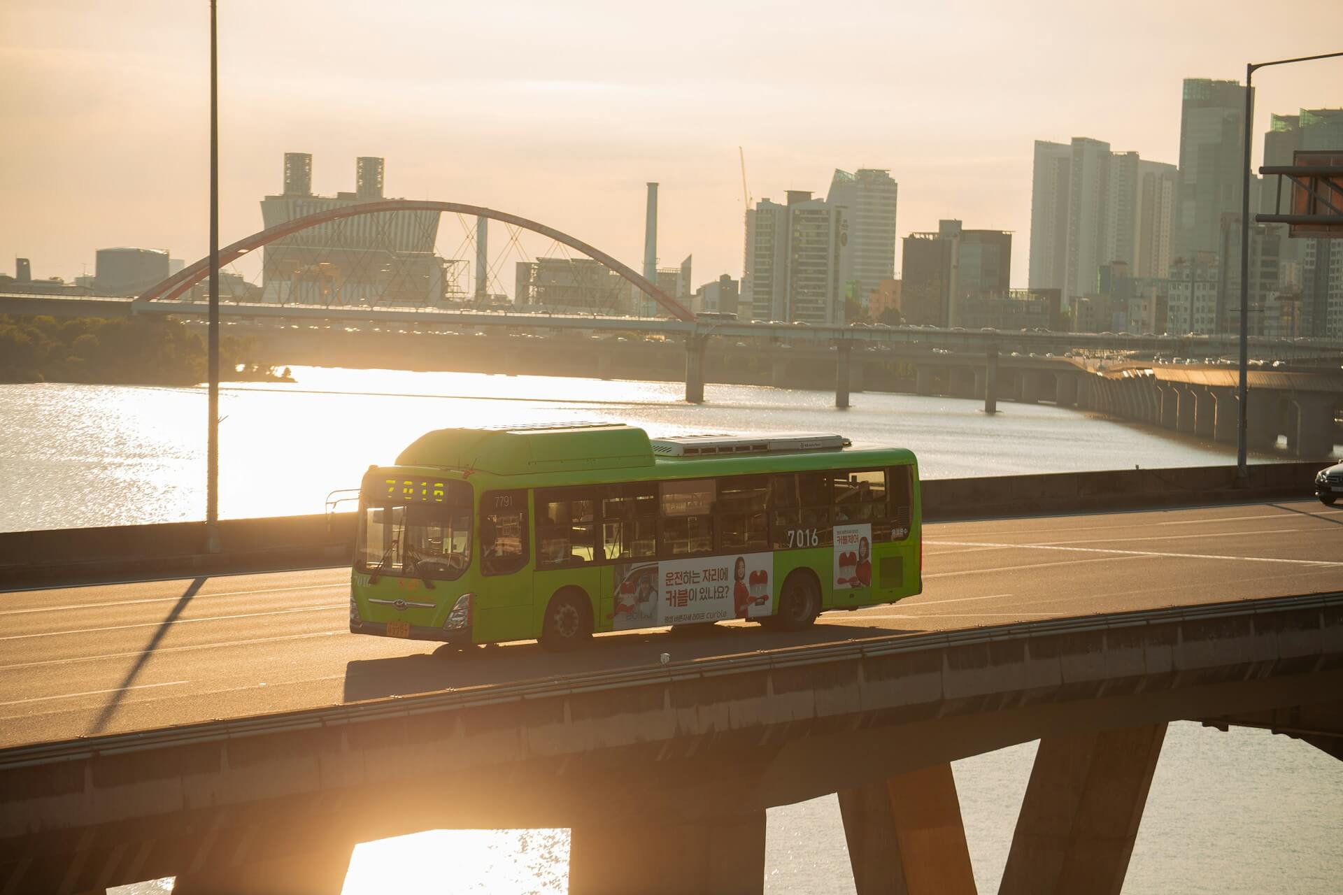 Bus corea del sur